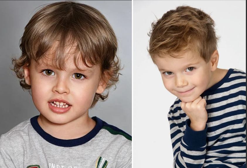 Детские стрижки мальчику, фото 2-6 лет